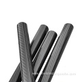 Twill weave 25mm glossy carbon fiber tube pipe